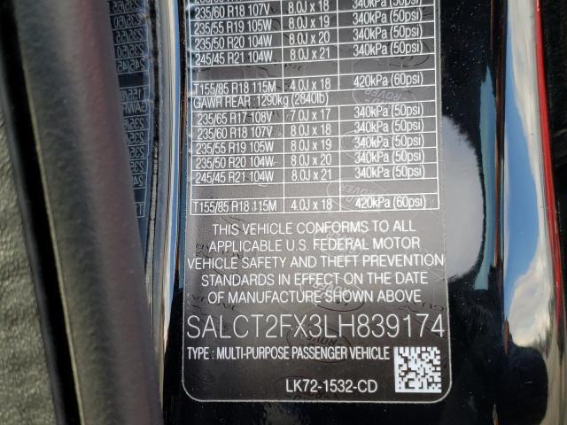 Photo 9 VIN: SALTC2FX3LH839174 - LAND ROVER DISCOVERY 