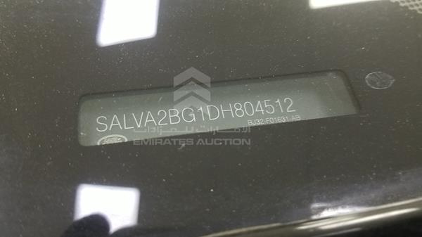 Photo 1 VIN: SALVA2BG1DH804512 - RANGE ROVER EVOQUE 