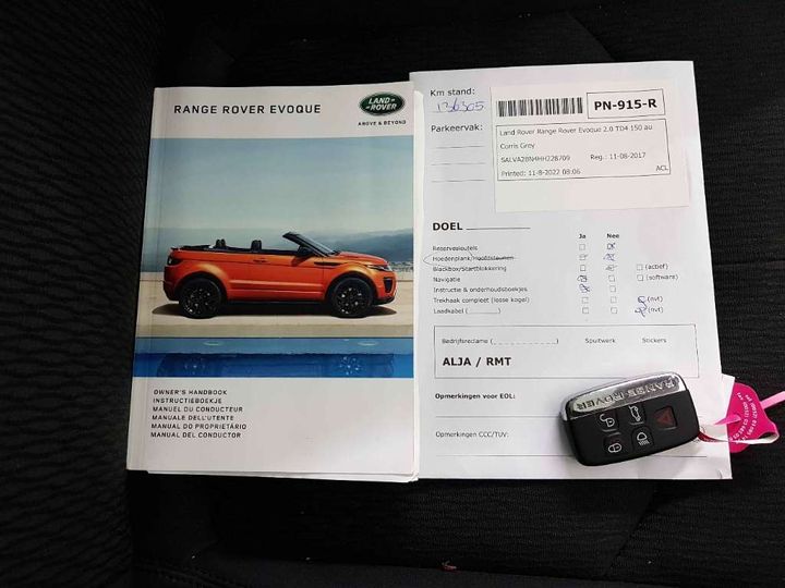 Photo 19 VIN: SALVA2BN4HH228709 - LAND ROVER RANGE ROVER EVOQUE 