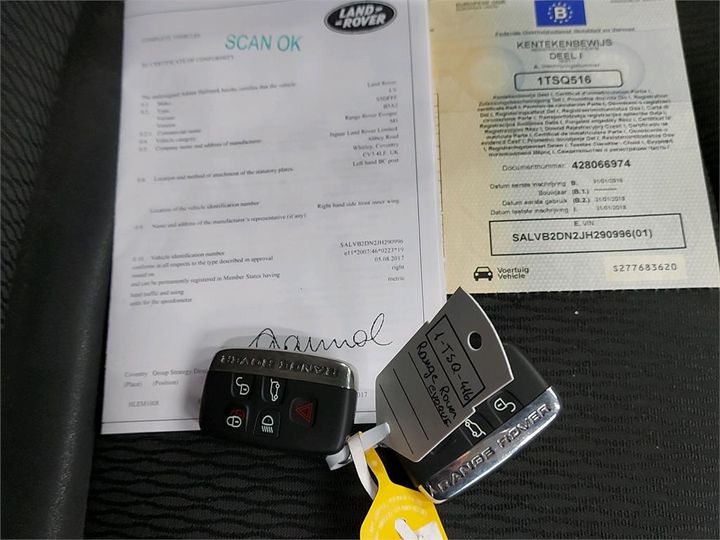 Photo 4 VIN: SALVB2DN2JH290996 - LAND ROVER RANGE EVOQUE 