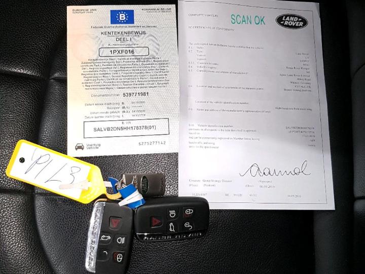 Photo 4 VIN: SALVB2DN5HH178378 - LAND ROVER RANGE EVOQUE 