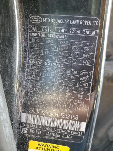 Photo 12 VIN: SALVD2BG4HH232168 - LAND ROVER RANGEROVER 