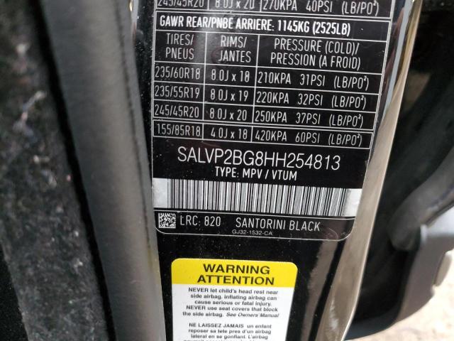 Photo 12 VIN: SALVP2BG8HH254813 - LAND ROVER RANGE ROVE 