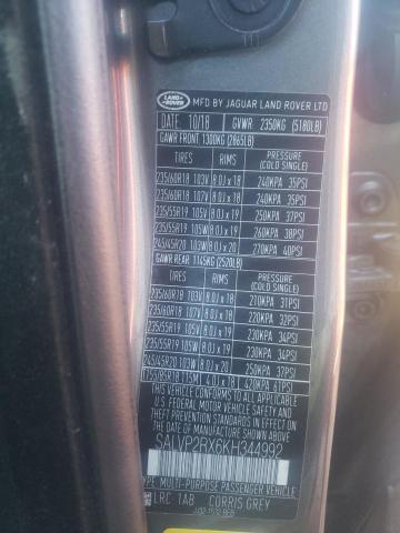 Photo 12 VIN: SALVP2RX6KH344992 - LAND ROVER RANGEROVER 