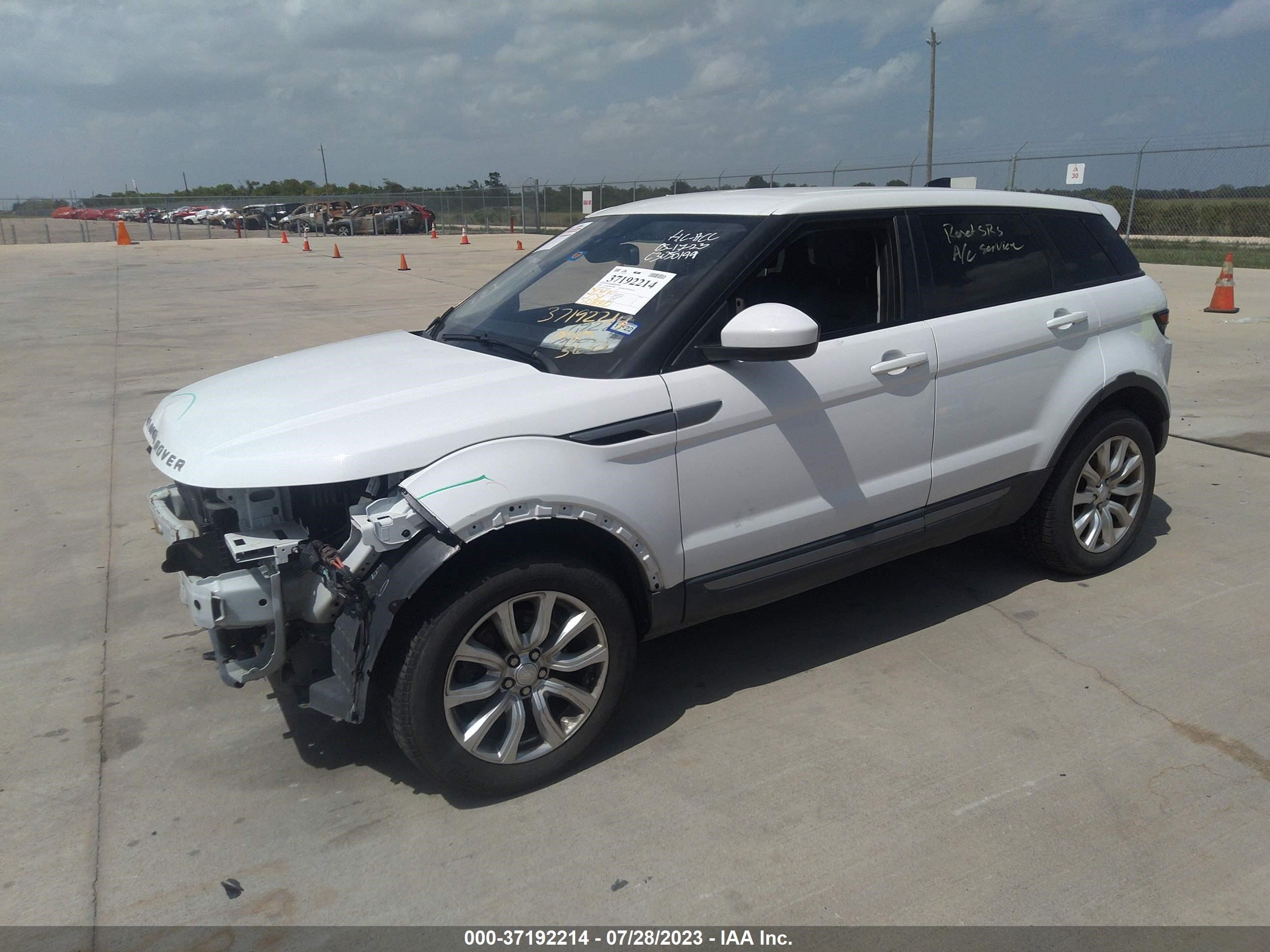 Photo 1 VIN: SALVP2RX7JH311546 - LAND ROVER RANGE ROVER EVOQUE 