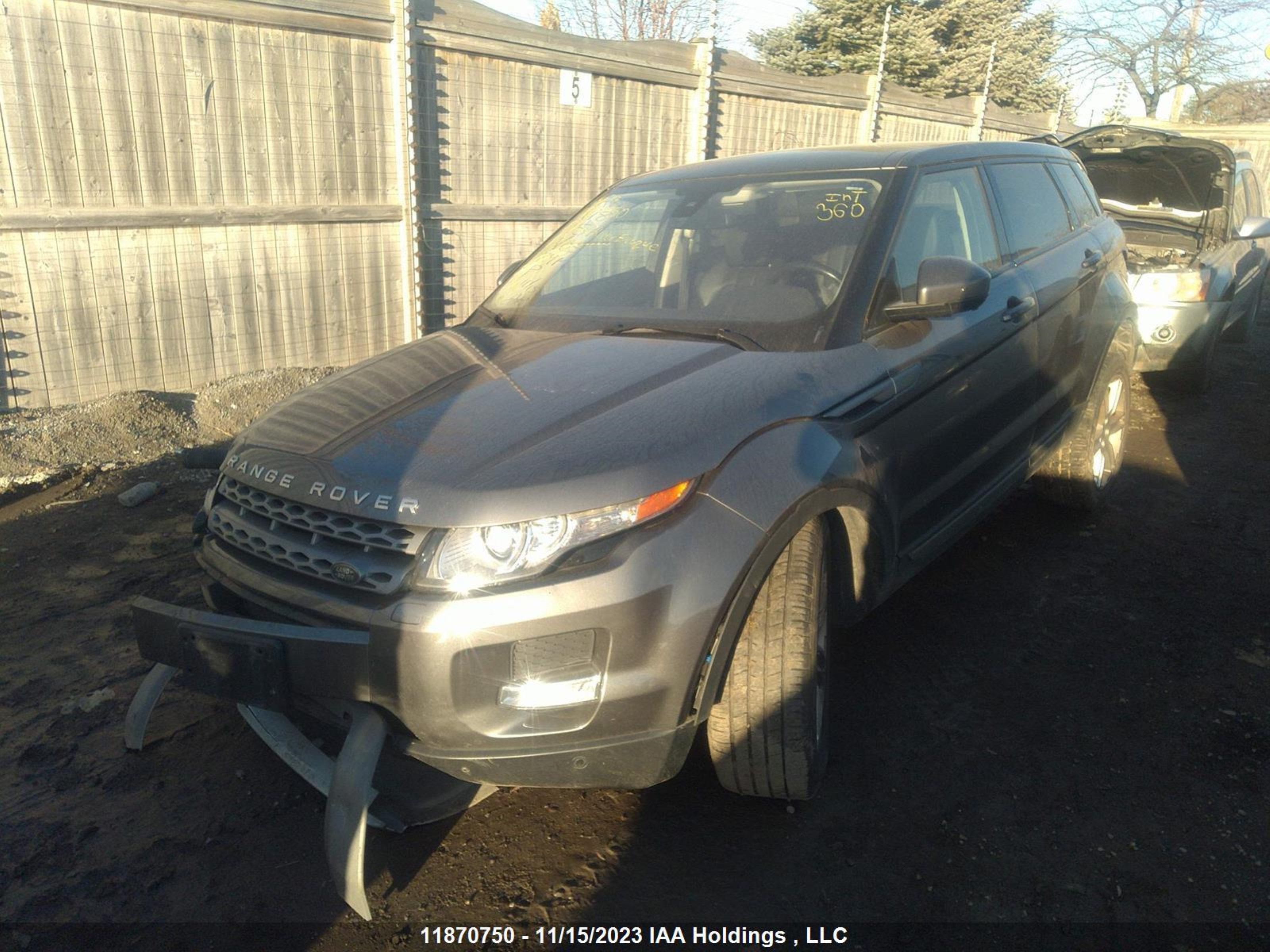 Photo 1 VIN: SALVR2BG0FH058615 - LAND ROVER RANGE ROVER EVOQUE 