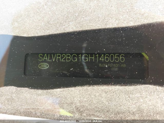 Photo 8 VIN: SALVR2BG1GH146056 - LAND ROVER RANGE ROVER EVOQUE 