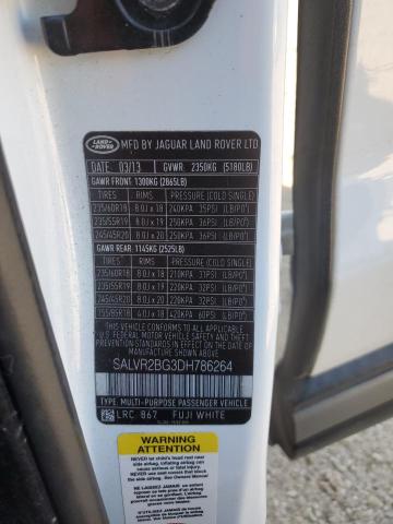 Photo 12 VIN: SALVR2BG3DH786264 - LAND ROVER RANGE ROVE 