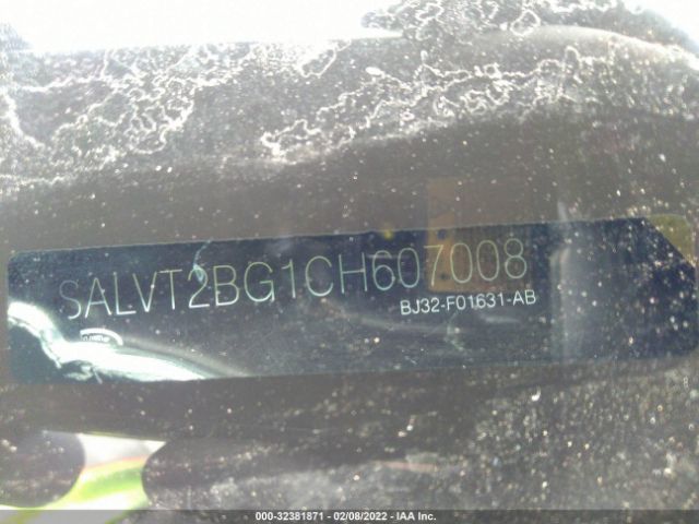 Photo 8 VIN: SALVT2BG1CH607008 - LAND ROVER RANGE ROVER EVOQUE 