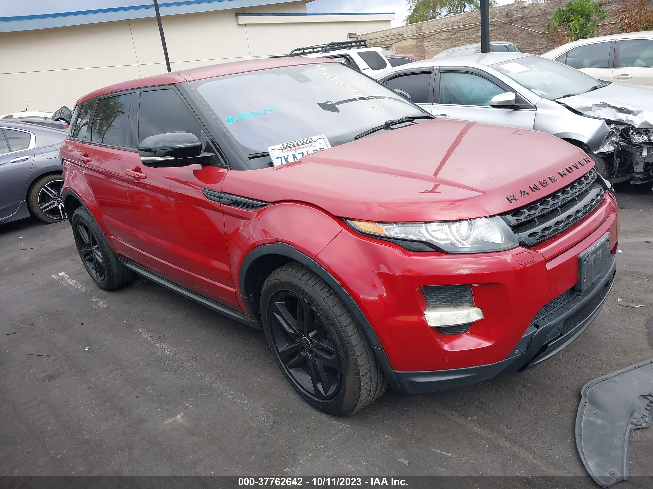 Photo 0 VIN: SALVT2BG3CH659188 - LAND ROVER RANGE ROVER EVOQUE 