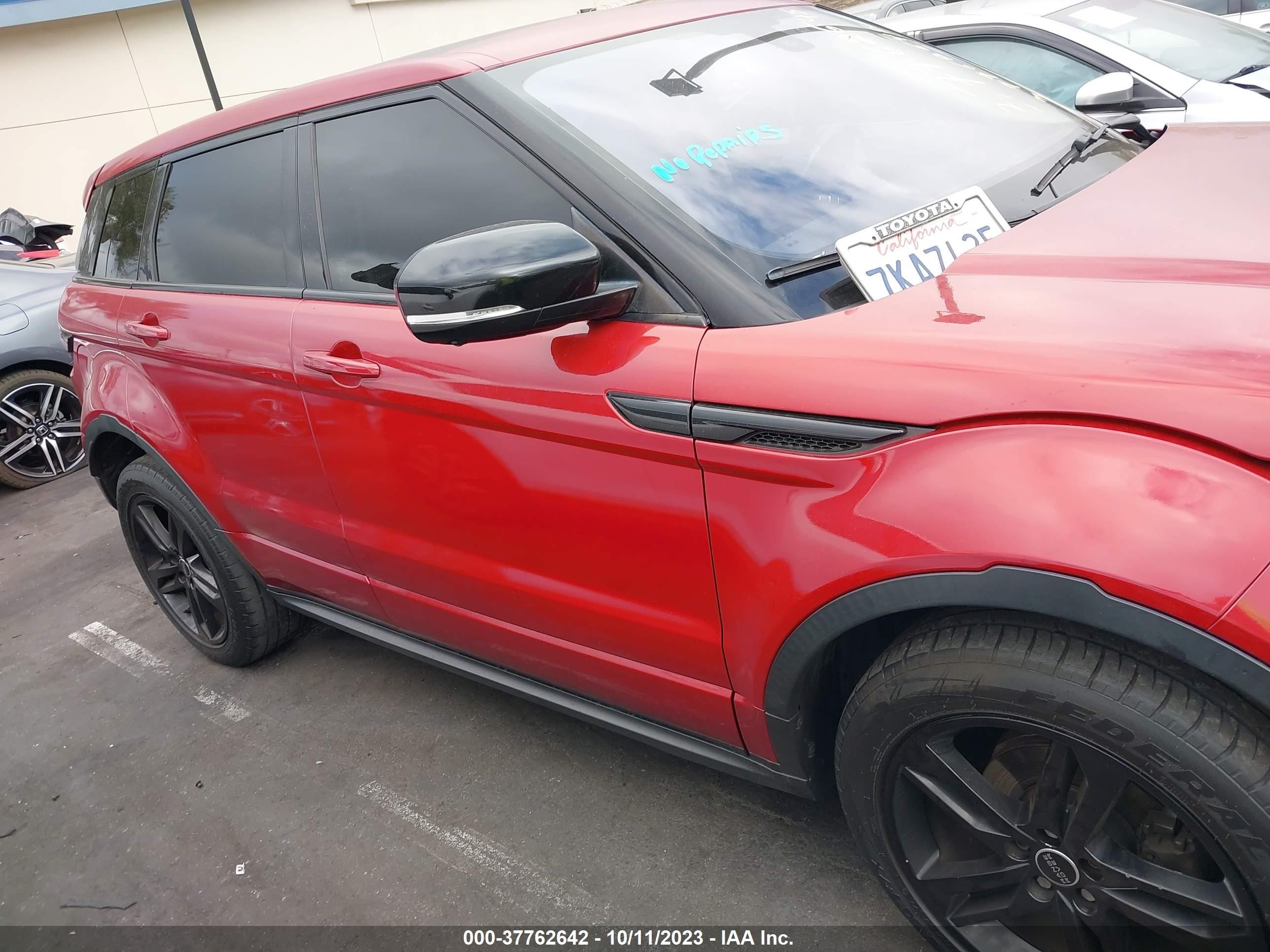 Photo 12 VIN: SALVT2BG3CH659188 - LAND ROVER RANGE ROVER EVOQUE 