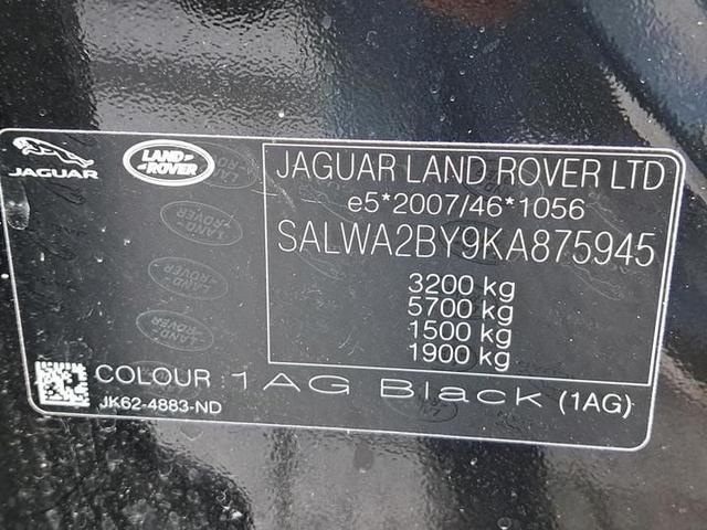 Photo 12 VIN: SALWA2BY9KA875945 - 44 LAND ROVER RANGE SPORT 