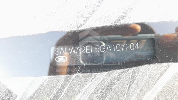 Photo 2 VIN: SALWA2EF5GA107204 - RANGE ROVER SPORT 