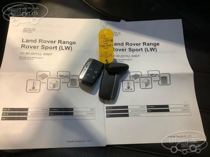 Photo 18 VIN: SALWA2KFXFA523946 - LAND ROVER RANGE ROVER SPORT SUV 