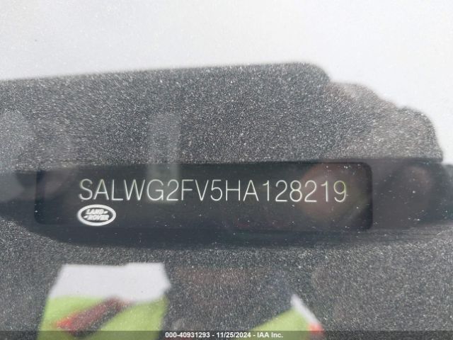 Photo 8 VIN: SALWG2FV5HA128219 - LAND ROVER RANGE ROVER SPORT 