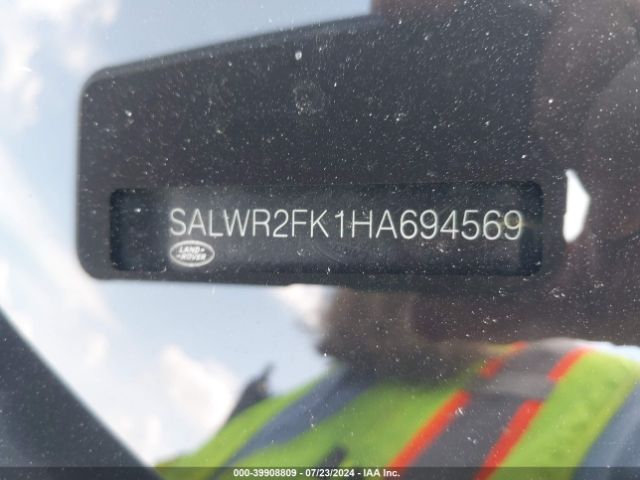 Photo 8 VIN: SALWR2FK1HA694569 - LAND ROVER RANGE ROVER SPORT 