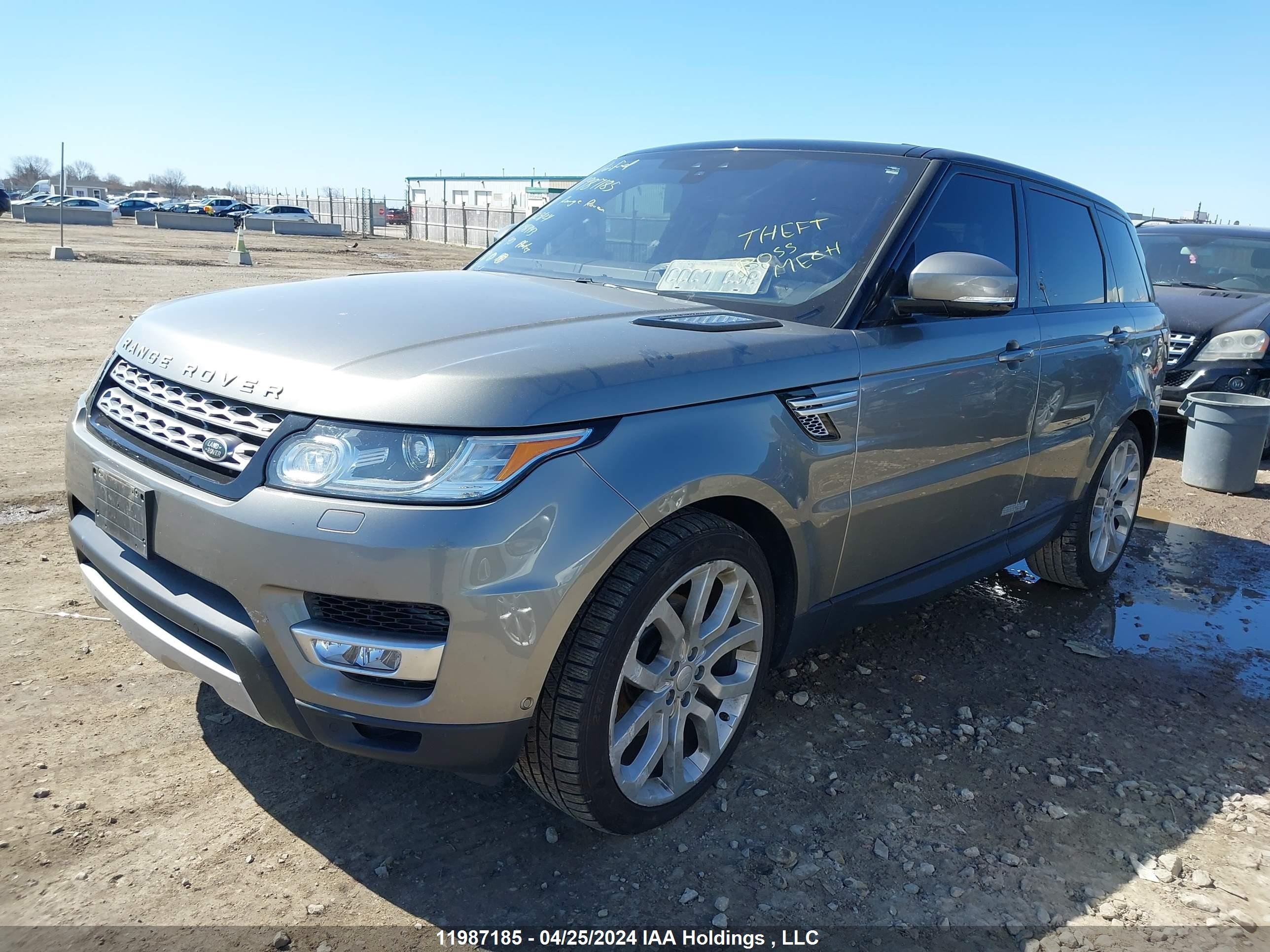 Photo 1 VIN: SALWR2FK2HA146743 - LAND ROVER RANGE ROVER SPORT 