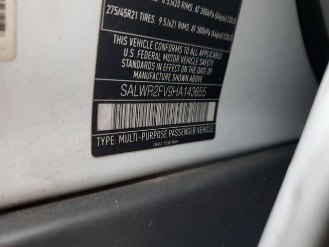 Photo 12 VIN: SALWR2FV9HA143655 - LAND ROVER RANGE ROVE 