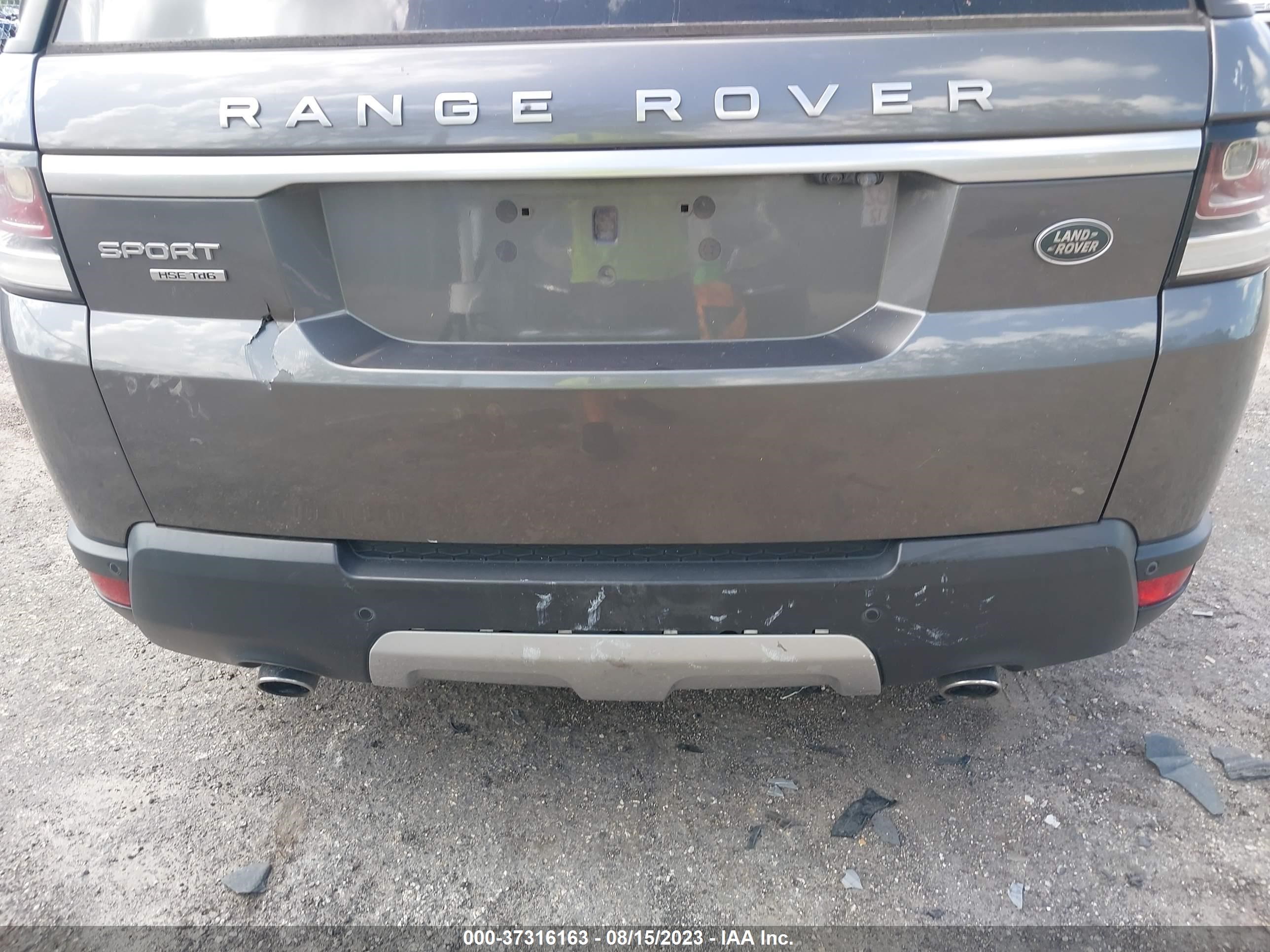 Photo 11 VIN: SALWR2KFXGA643031 - LAND ROVER RANGE ROVER SPORT 