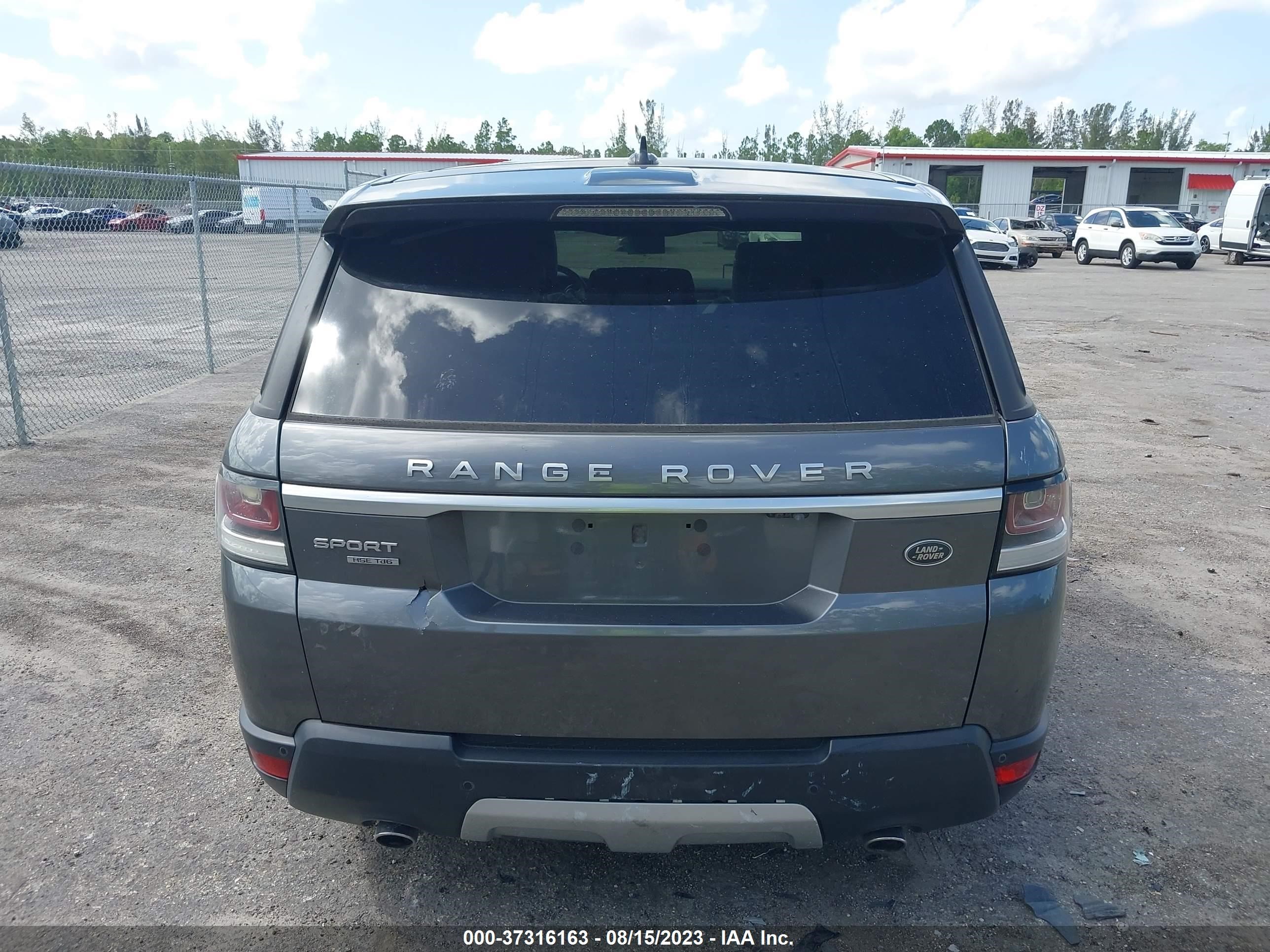 Photo 16 VIN: SALWR2KFXGA643031 - LAND ROVER RANGE ROVER SPORT 