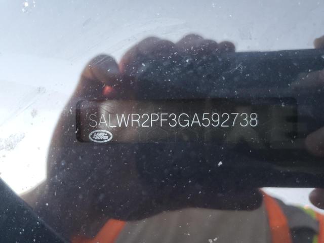 Photo 12 VIN: SALWR2PF3GA592738 - LAND ROVER RANGEROVER 