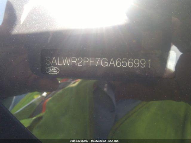 Photo 8 VIN: SALWR2PF7GA656991 - LAND ROVER RANGE ROVER SPORT 