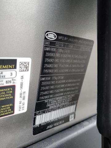 Photo 12 VIN: SALWR2RE3KA855176 - LAND ROVER RANGE ROVE 