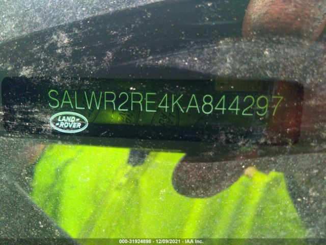 Photo 8 VIN: SALWR2RE4KA844297 - LAND ROVER RANGE ROVER SPORT 