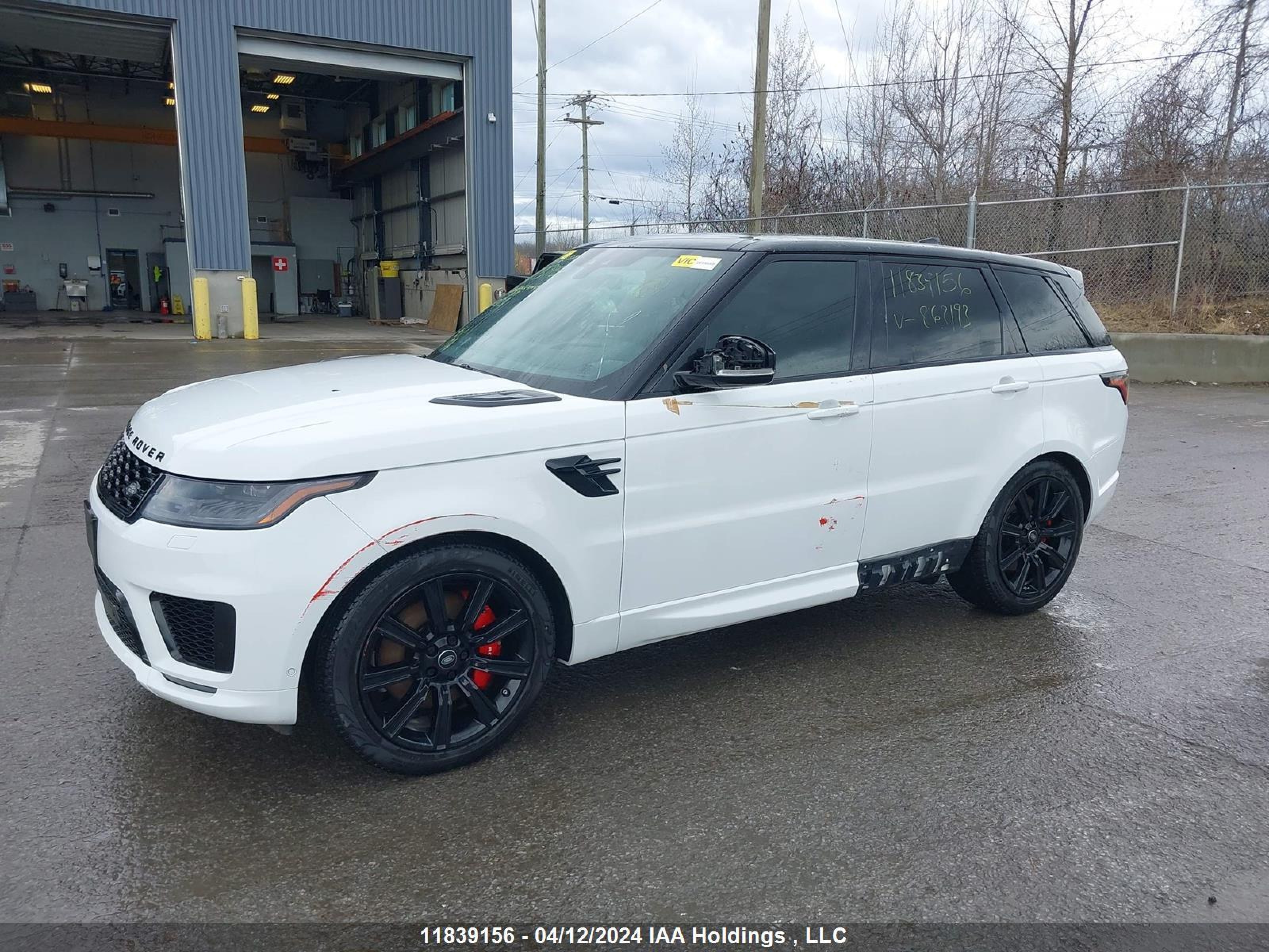 Photo 1 VIN: SALWR2REXKA863193 - LAND ROVER RANGE ROVER SPORT 