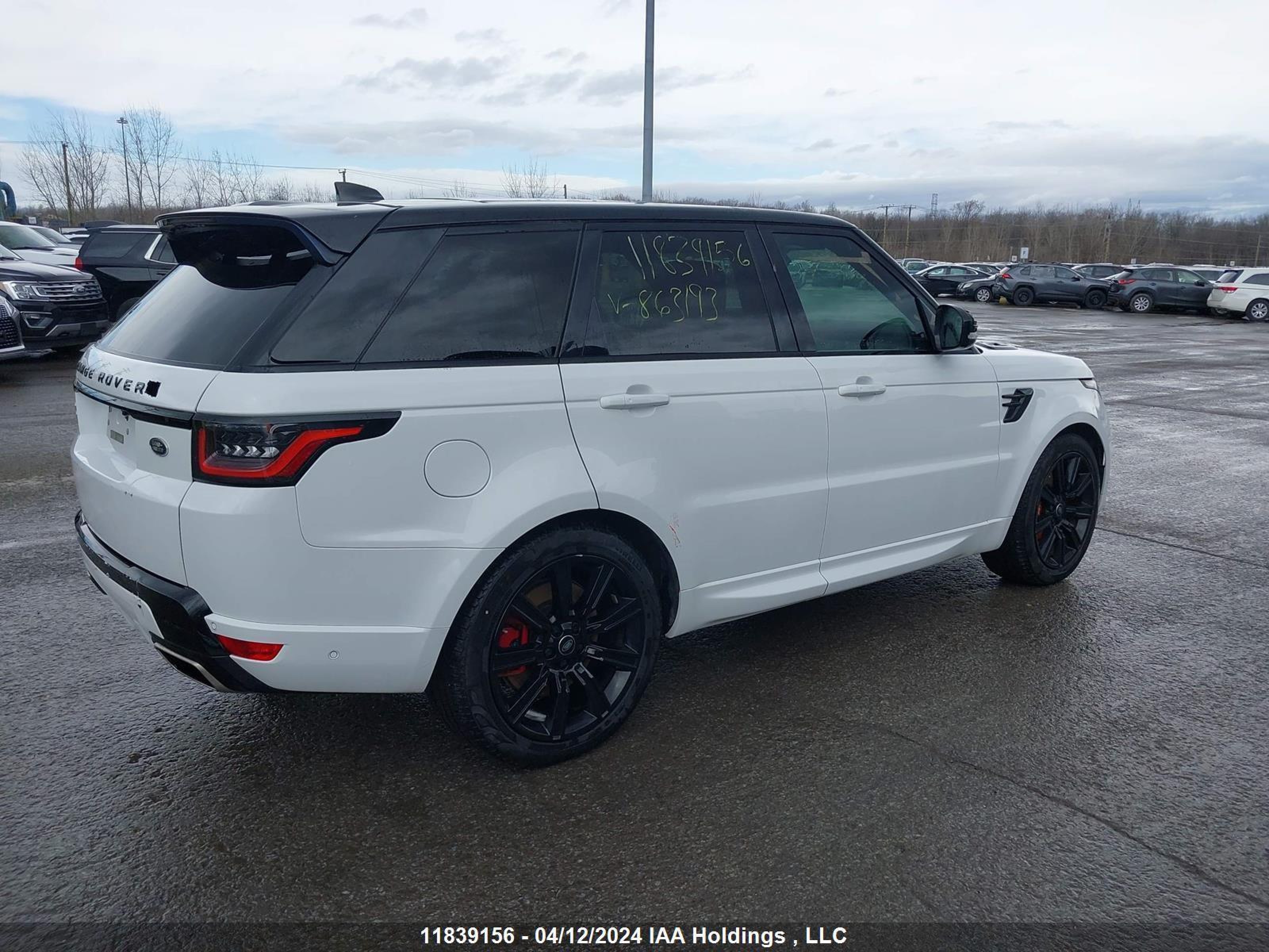 Photo 3 VIN: SALWR2REXKA863193 - LAND ROVER RANGE ROVER SPORT 