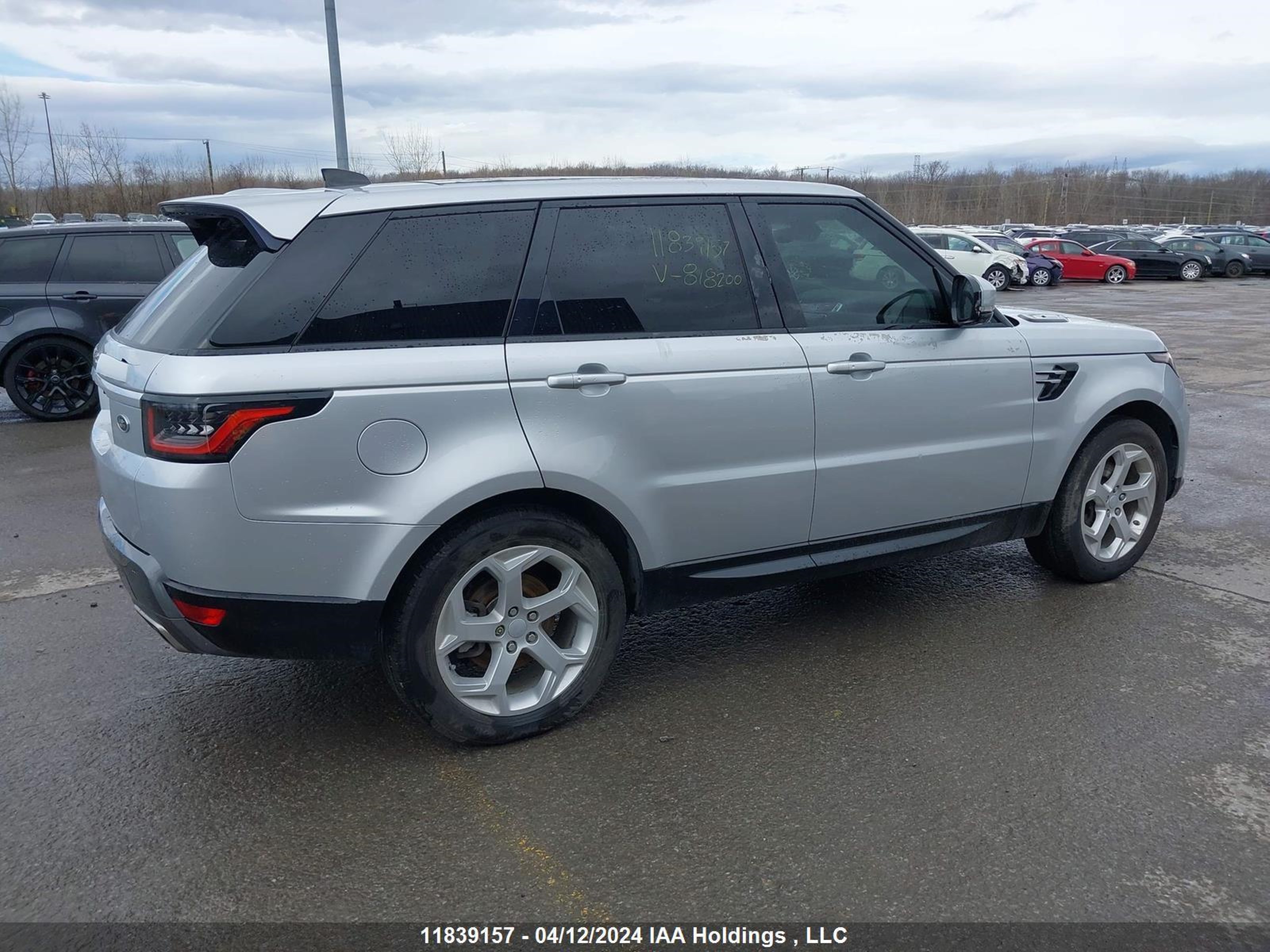 Photo 3 VIN: SALWR2RK1KA818200 - LAND ROVER RANGE ROVER SPORT 