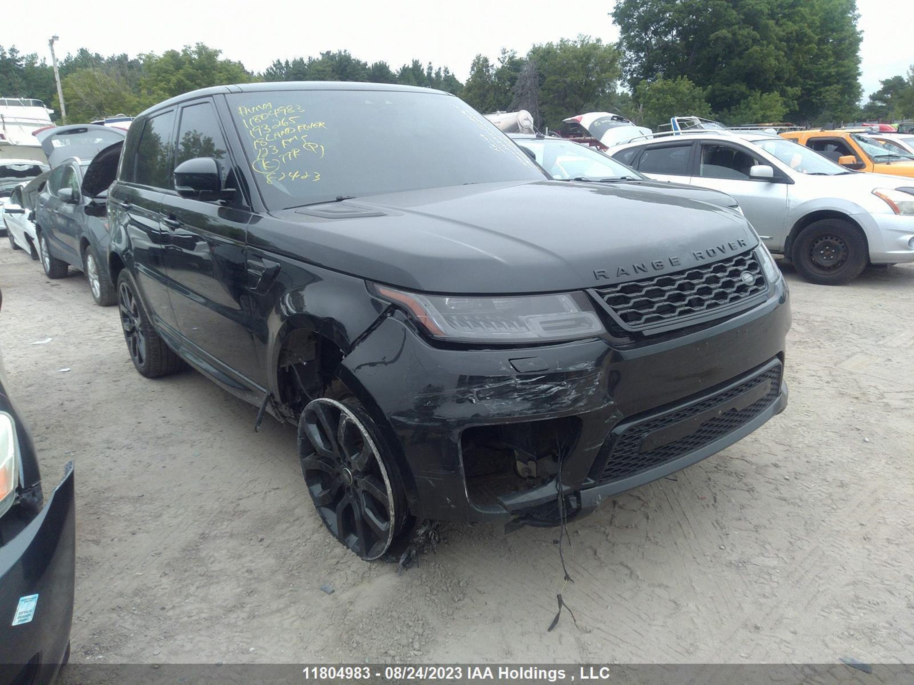 Photo 0 VIN: SALWR2RK5JA193265 - LAND ROVER RANGE ROVER SPORT 