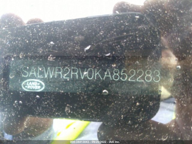 Photo 8 VIN: SALWR2RV0KA852283 - LAND ROVER RANGE ROVER SPORT 