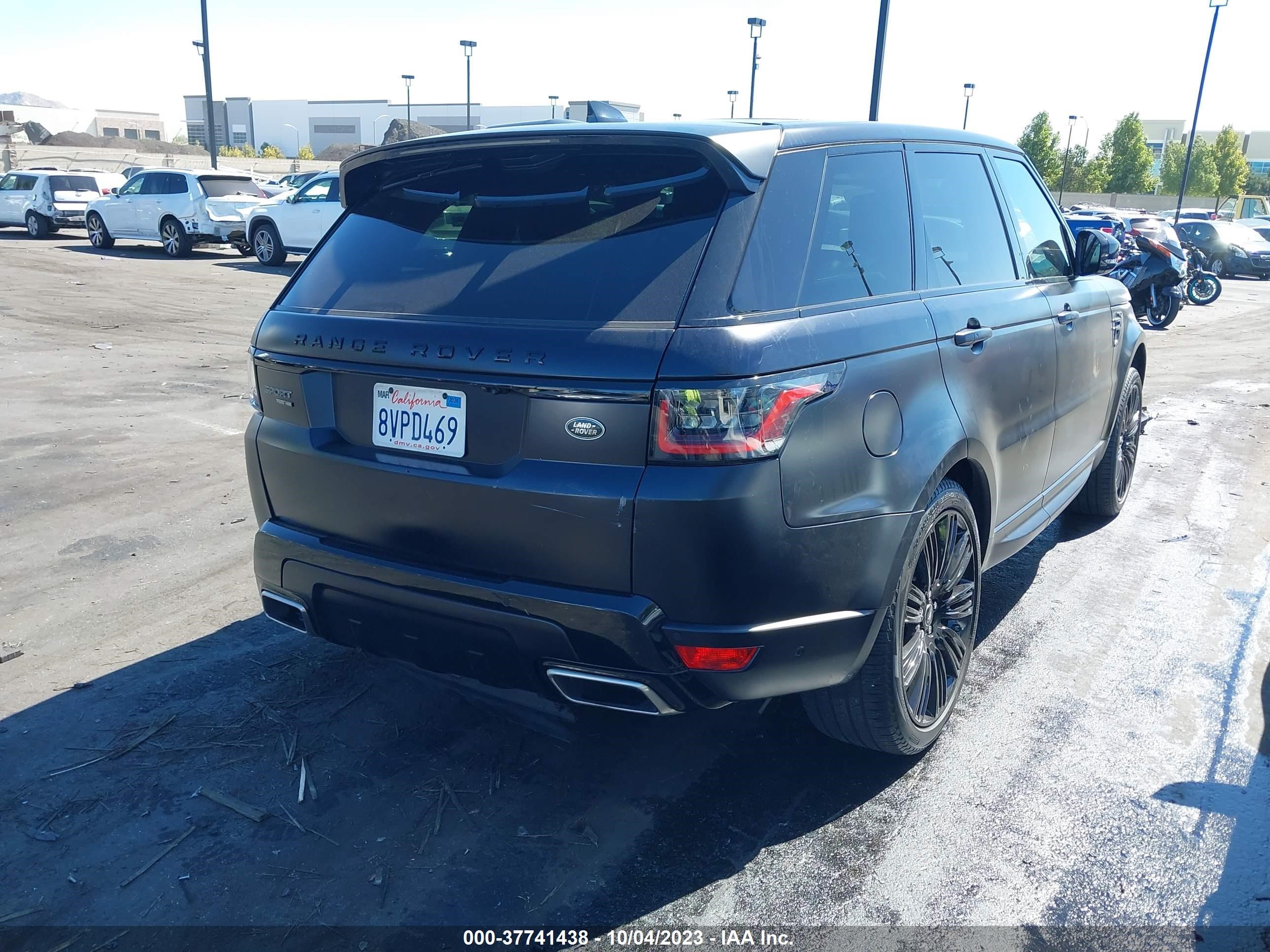 Photo 3 VIN: SALWR2SE1MA779552 - LAND ROVER RANGE ROVER SPORT 