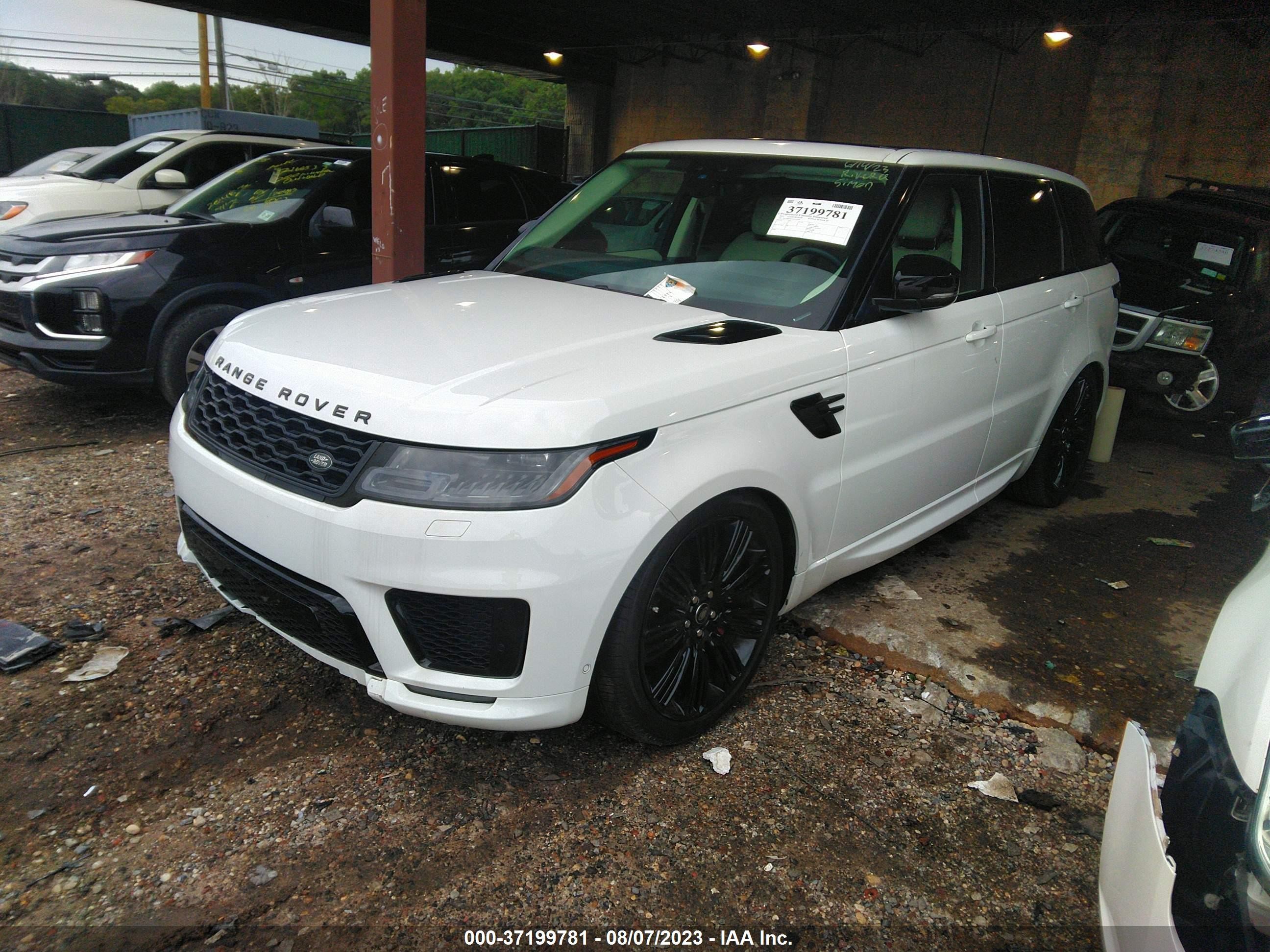 Photo 1 VIN: SALWR2SE1NA223629 - LAND ROVER RANGE ROVER SPORT 