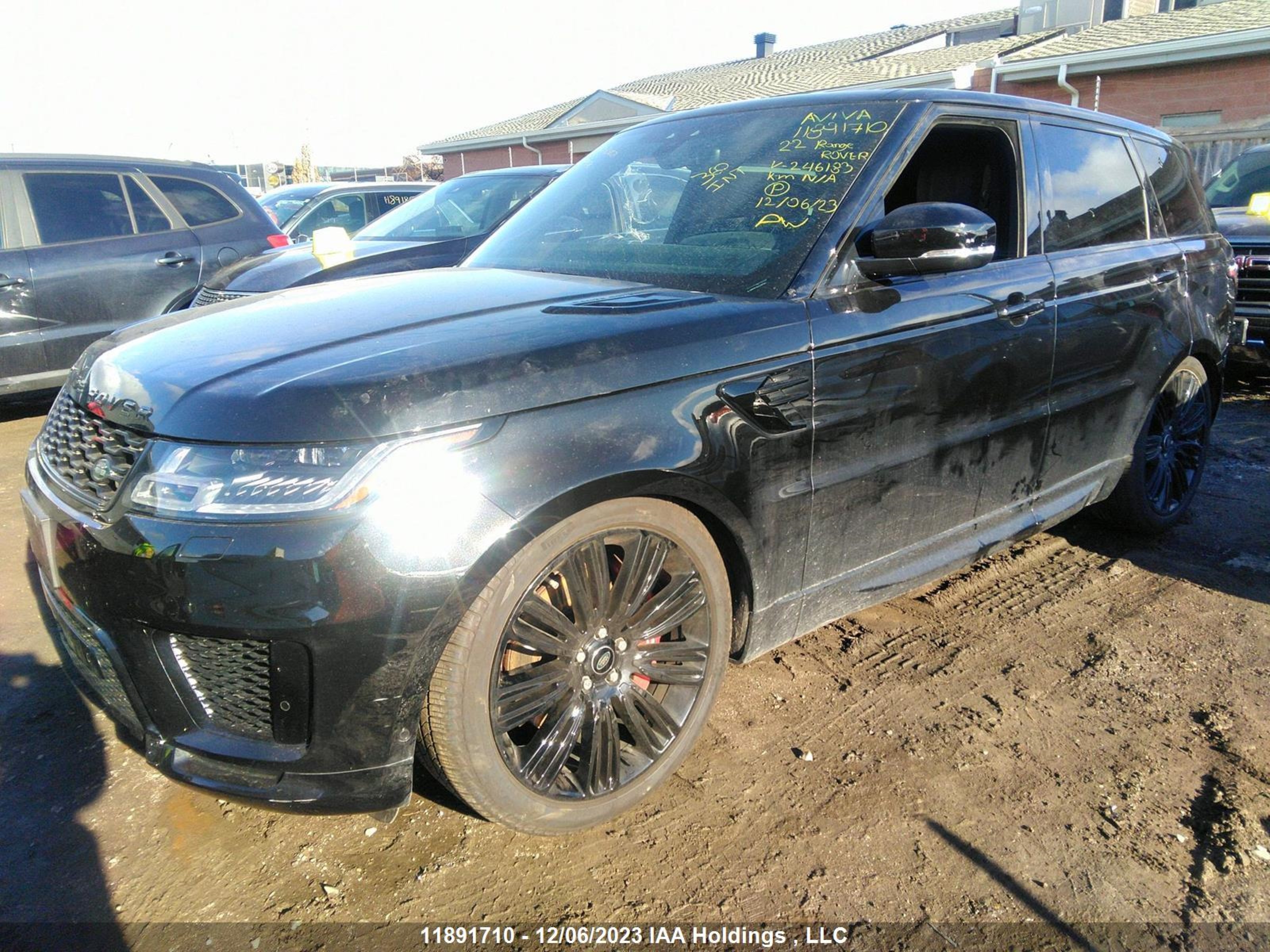 Photo 1 VIN: SALWR2SE3NA246183 - LAND ROVER RANGE ROVER SPORT 