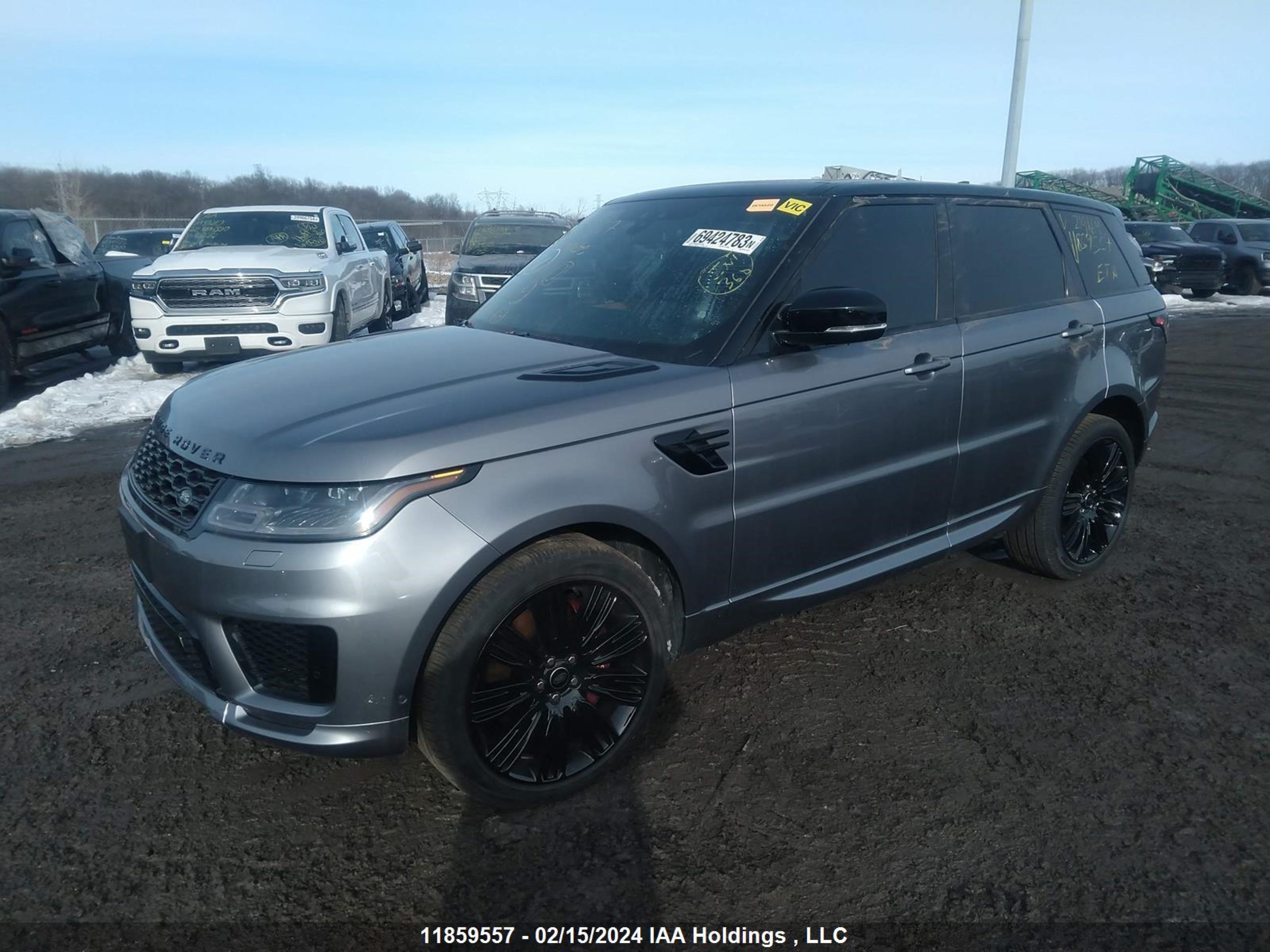 Photo 1 VIN: SALWR2SE6NA219169 - LAND ROVER RANGE ROVER SPORT 