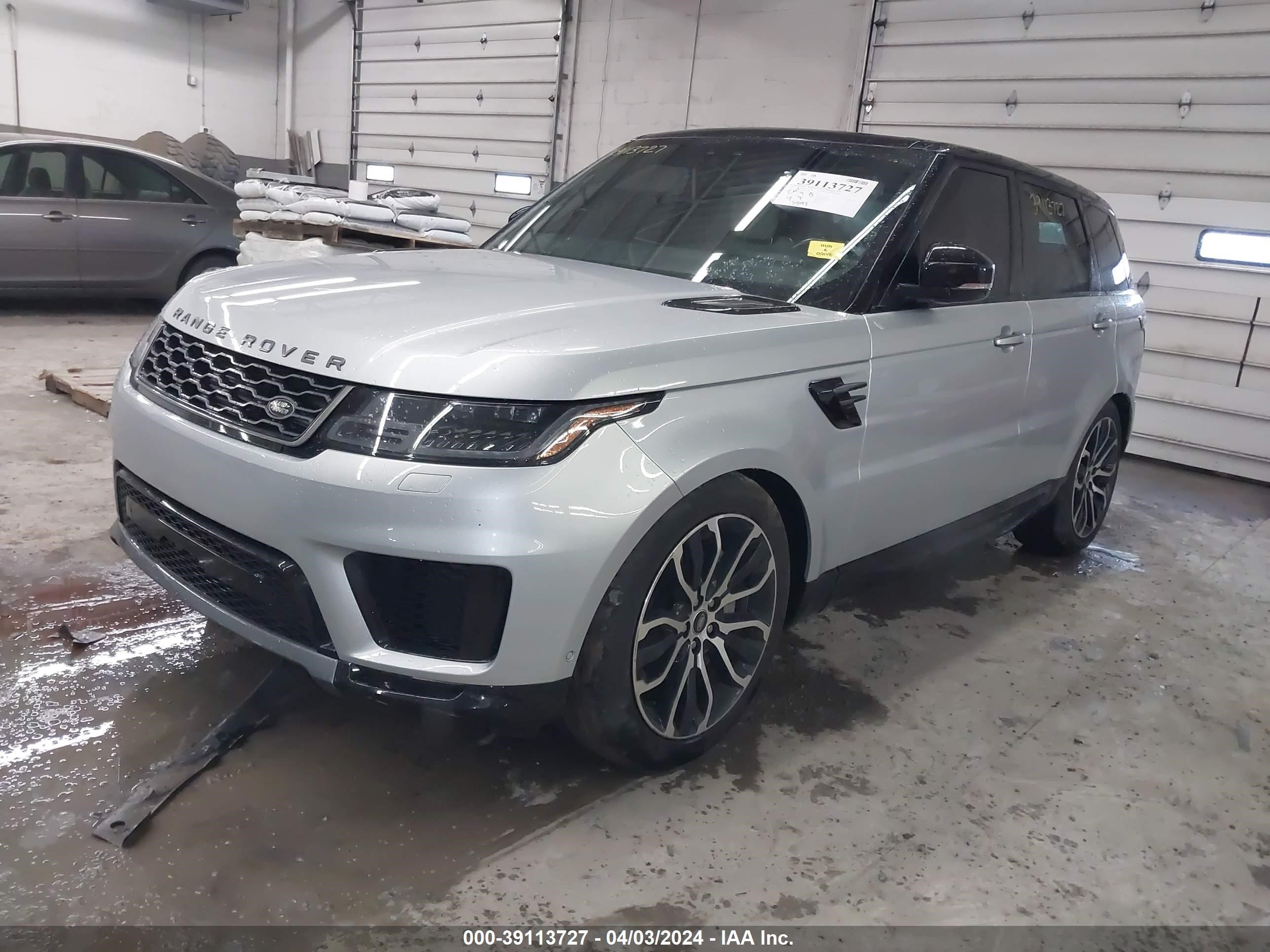 Photo 1 VIN: SALWR2SU6NA218580 - LAND ROVER RANGE ROVER SPORT 