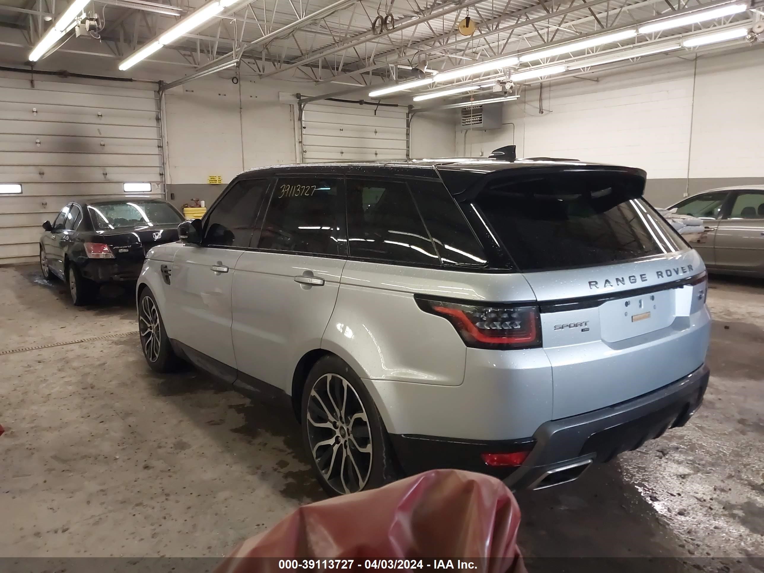 Photo 2 VIN: SALWR2SU6NA218580 - LAND ROVER RANGE ROVER SPORT 