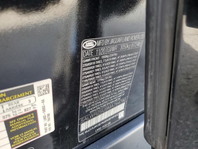 Photo 12 VIN: SALWR2SU9MA764790 - LAND ROVER RANGE ROVE 