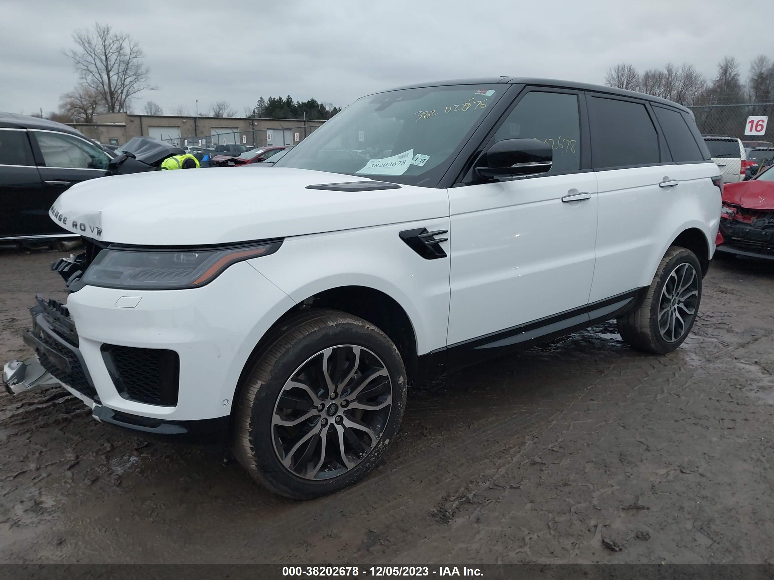 Photo 1 VIN: SALWR2SU9NA219643 - LAND ROVER RANGE ROVER SPORT 