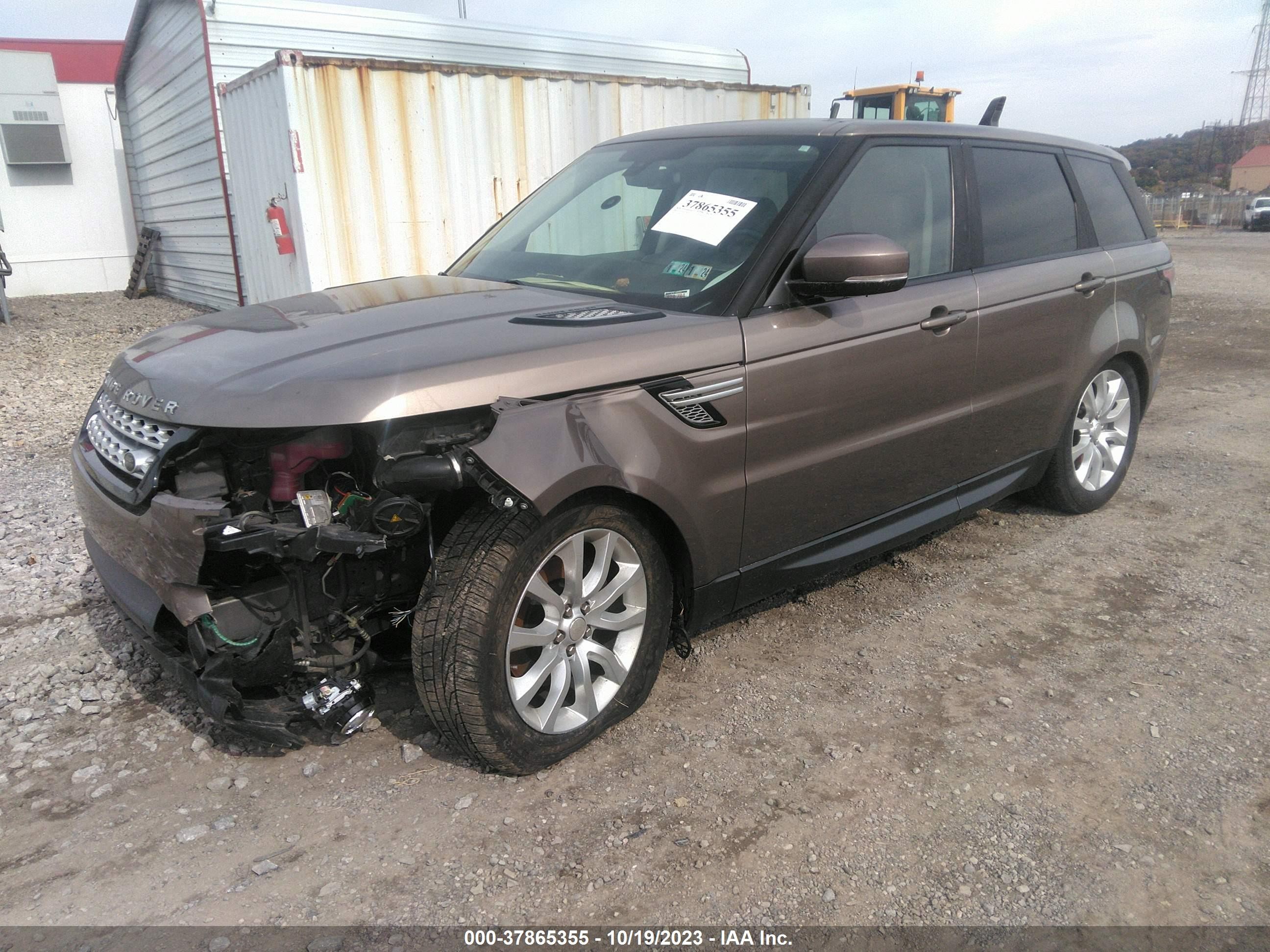 Photo 1 VIN: SALWR2VF0FA604457 - LAND ROVER RANGE ROVER SPORT 