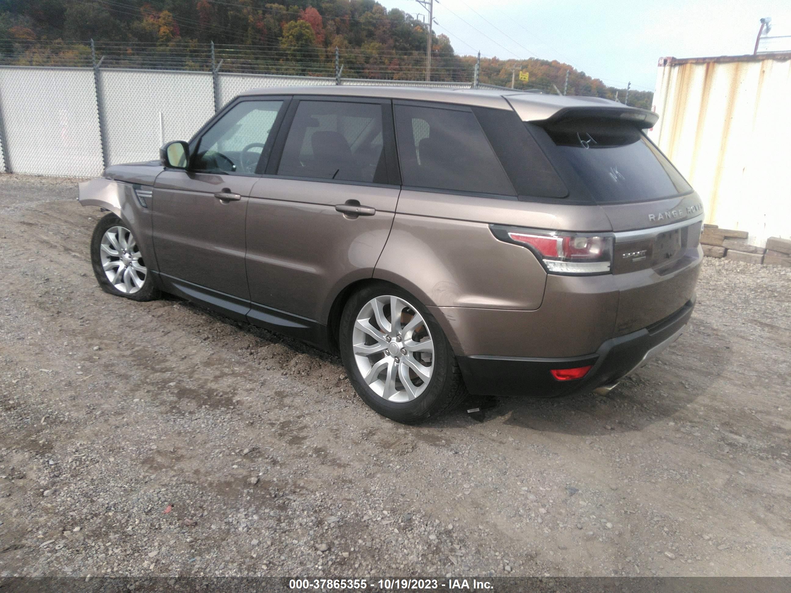 Photo 2 VIN: SALWR2VF0FA604457 - LAND ROVER RANGE ROVER SPORT 