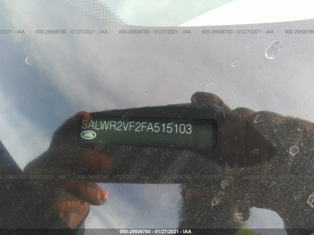 Photo 8 VIN: SALWR2VF2FA515103 - LAND ROVER RANGE ROVER SPORT 