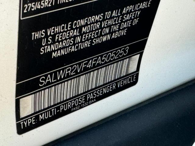 Photo 9 VIN: SALWR2VF4FA505253 - LAND ROVER RANGE ROVE 