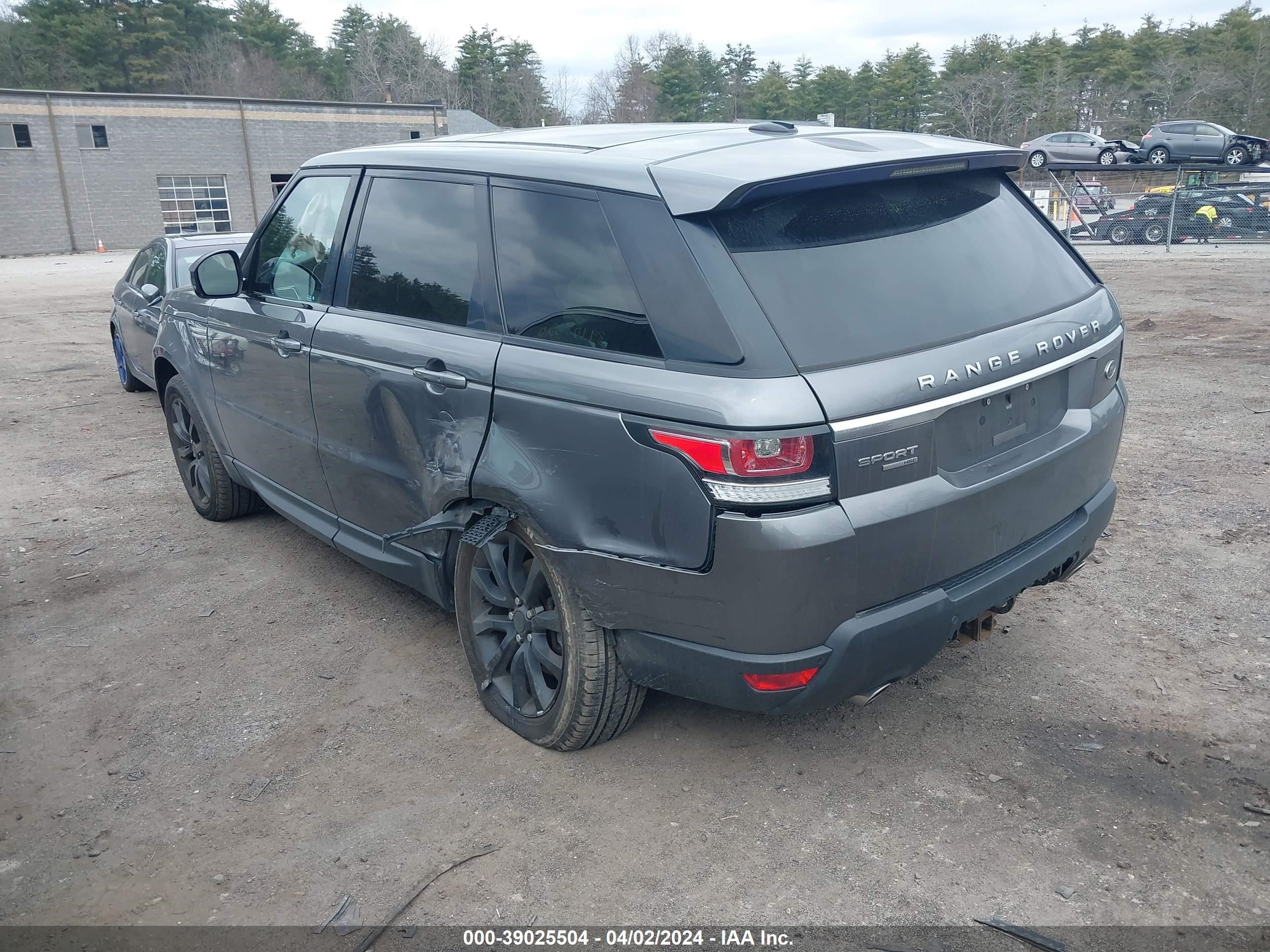 Photo 2 VIN: SALWR2VF5FA623893 - LAND ROVER RANGE ROVER SPORT 