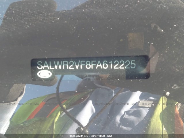 Photo 8 VIN: SALWR2VF8FA612225 - LAND ROVER RANGE ROVER SPORT 