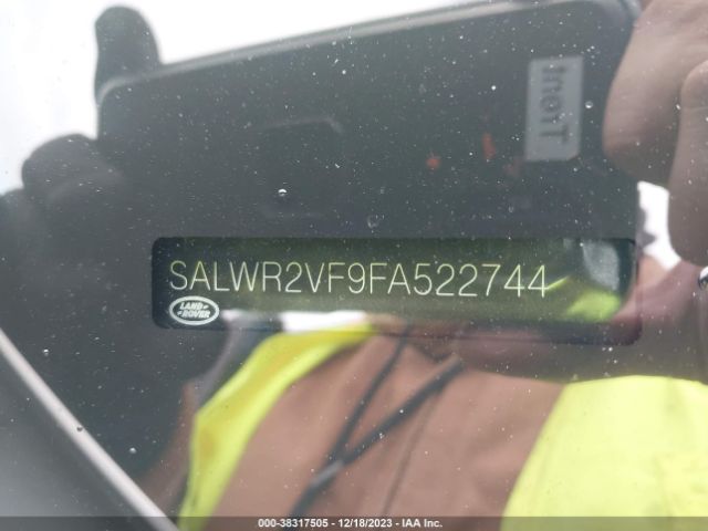 Photo 8 VIN: SALWR2VF9FA522744 - LAND ROVER RANGE ROVER SPORT 