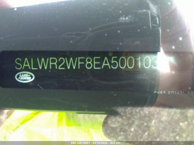 Photo 8 VIN: SALWR2WF8EA500103 - LAND ROVER RANGE ROVER SPORT 