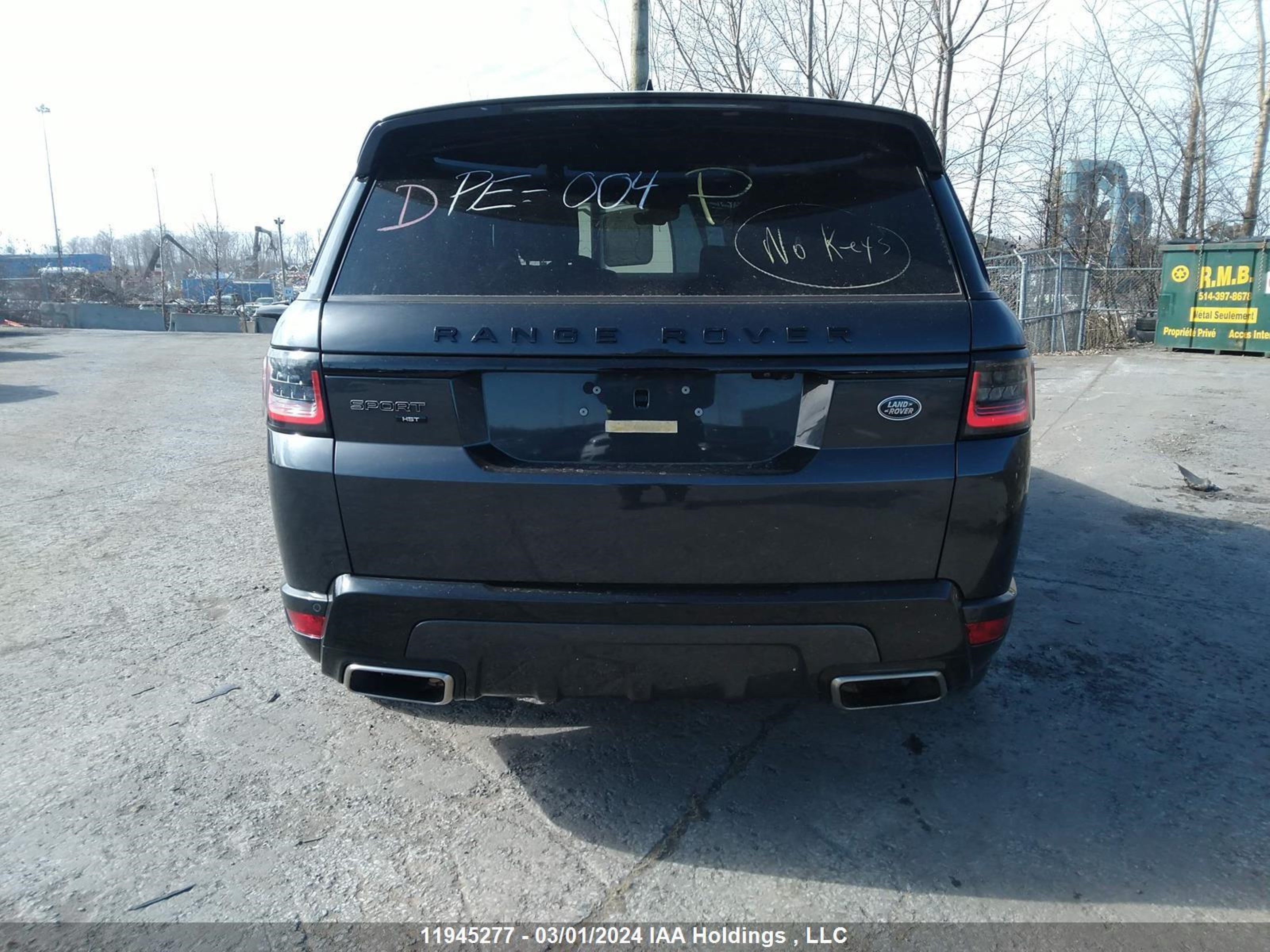 Photo 16 VIN: SALWS2RU1MA779830 - LAND ROVER RANGE ROVER SPORT 